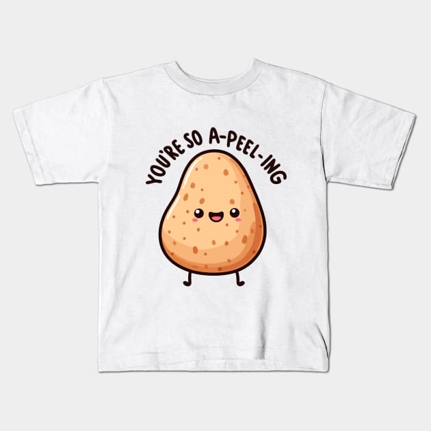 You're So A-Peel-Ing Kids T-Shirt by SimplyIdeas